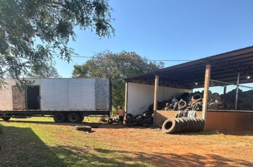 Prefeitura de Auriflama Intensifica Combate ao Descarte Irregular de Pneus.