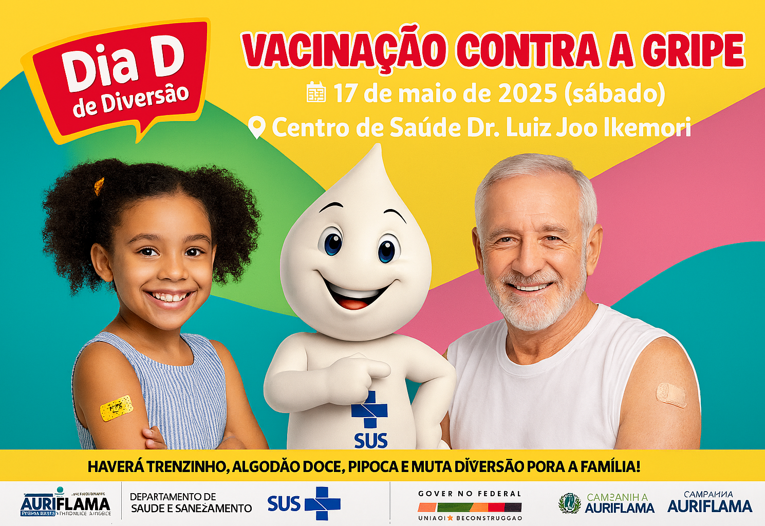 Vacinação Infantil em Auriflama Vira Festa para Aumentar Cobertura Vacinal.